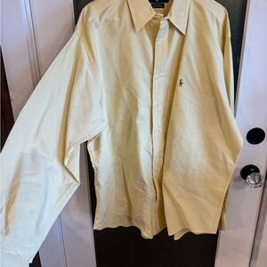 Polo by Ralph Lauren Light Yellow Casual Shirt